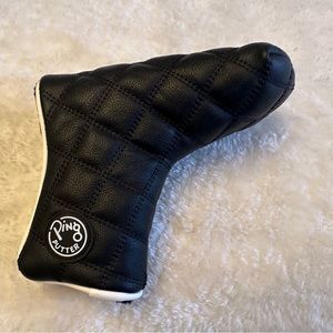 PING 2023 ANSER Blade Putter Headcover Black Quilted Head Cover